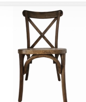 Silla Cross Back rústica